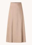 MSCH Copenhagen Nicolette midi rok van satijn