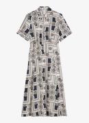 Marc O'Polo Maxi blousejurk met print