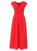 Whistles Midi jurk met smockwerk