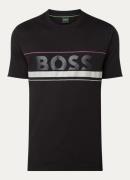 BOSS Iconic Zone T-shirt met logoprint