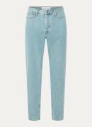 SAMSØE SAMSØE Eddie straight leg jeans met lichte wassing