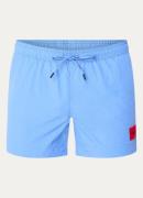 HUGO Dominica zwemshorts met steekzakken en logo
