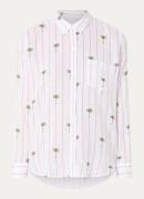 Rails Charli blouse in linnenblend met print