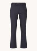 Mos Mosh MMEllen mid waist straight fit cropped chino met steekzakken