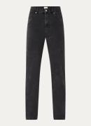 French Connection Toms high waist straight leg jeans met gekleurde was...
