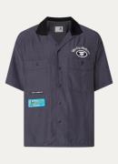 Aape Regular fit overhemd met logo- en backprint