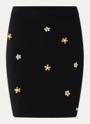 NIKKIE Kara minirok met kralendecoratie