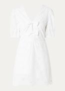 NIKKIE Kimora mini tuniekjurk met broderie