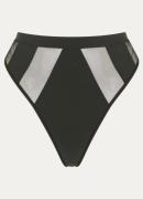 Bluebella Orla high waisted tanga met mesh