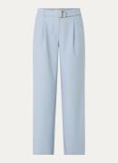 Fifth House Islia high waist wide fit pantalon met steekzakken en cein...