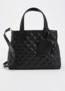 L.K.Bennett Juliette handtas van leer met afneembare schouderriem