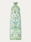 Farm Rio Midi jurk van linnen met print