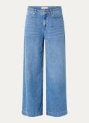 ba&sh Musc high waist wide leg jeans met lichte wassing