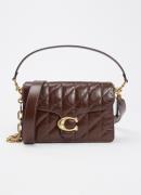 Coach Chain Tabby schoudertas van leer met quilt patroon en afneembare...
