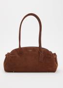 Coach Empire Carryall 34 schoudertas van suède