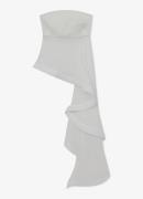 Reiss Rhianna strapless top van zijde