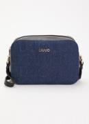 Liu Jo Crossbodytas van denim met 3D logoprint