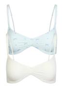 SKIMS Fits Everybody bralette in 2-pack
