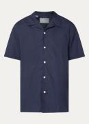 Selected Reid regular fit overhemd in katoenblend