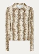 Modström Porsia polo met print