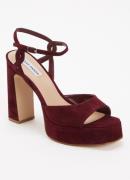 Steve Madden Miliana sandalette van suède