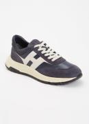 Hogan Hyperlight sneaker van leer met suède details