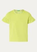 Benetton Top met ruches