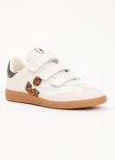 Isabel Marant Beth sneaker van leer met suède details