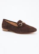 Dune London Grained loafer met horsebit
