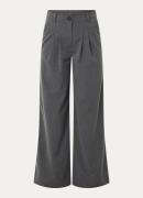Modström Tuesday high waist loose fit pantalon met steekzakken