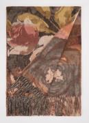 Fraas Sjaal met bloemenprint 200 x 35 cm