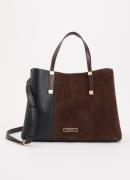 Dune London Dorry handtas met leren details en afneembare schouderriem