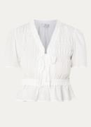 Rails Portia tuniek in lyocellblend met smockwerk