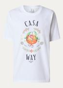 Casablanca Kawaii T-shirt met logoprint