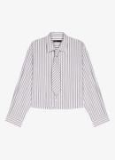 Maje Cropped blouse met strass