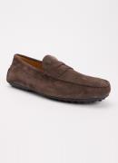 Tod's City Gommino mocassin van kalfssuède