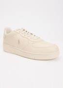 Ralph Lauren Masters Court sneaker van leer met logoborduring