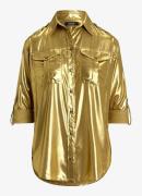 Ralph Lauren Blouse met metallic finish
