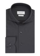 Profuomo Slim fit overhemd met dubbele manchet