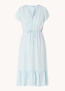 Rails Kiki midi jurk van lyocell met strikceintuur