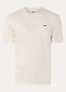 Levi's T-shirt met gemêleerd dessin en logoborduring