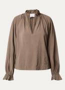 alchemist Ella tuniek met opstaande kraag