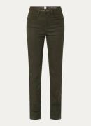 BRAX Carola high waist slim fit pantalon in lyocellblend