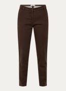 BRAX Maron mid waist slim fit chino met elastische band
