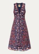 Farm Rio Boho midi jurk met print