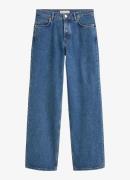 Marc O'Polo Mid waist straight leg jeans met steekzakken