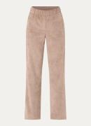 MAC Jeans Chiara high waist straight fit pantalon van corduroy
