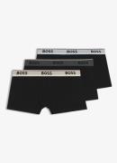 BOSS Power boxershorts met logoband in 3-pack
