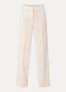Dante 6 Hush high waist wide fit pantalon met persplooi