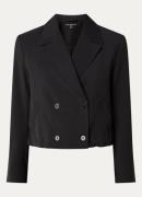 French Connection Vinnie cropped blazer met steekzakken